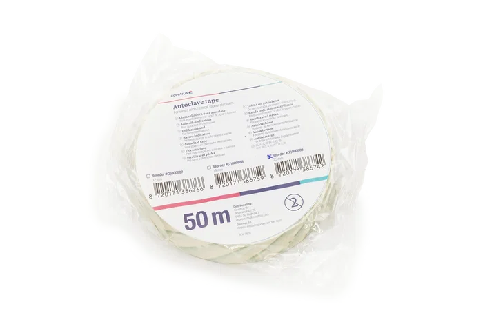 Covetrus Ruban Indicateur d'Autoclave 25mm 50m Covetrus Ruban Indicateur d'Autoclave 25mm 50m